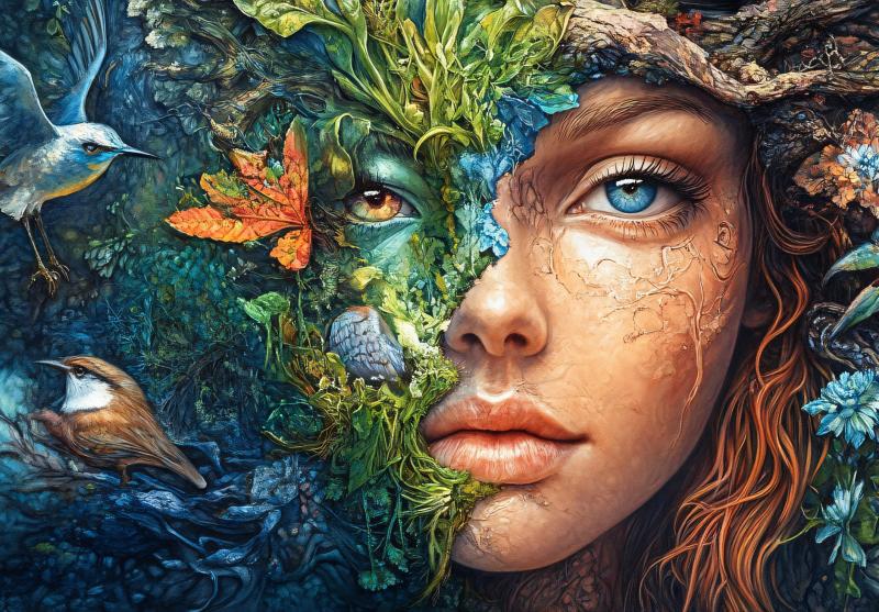 Schamane in München seele adobestock naturgesicht